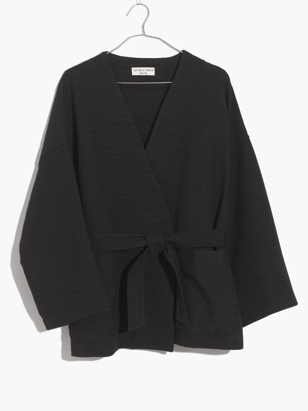 Madewell Texture & Thread Wrap Jacket